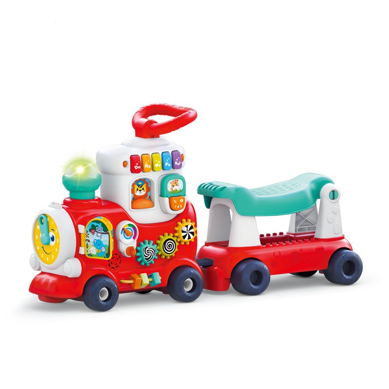 4-in-1 Smart Learning Push Ride Train